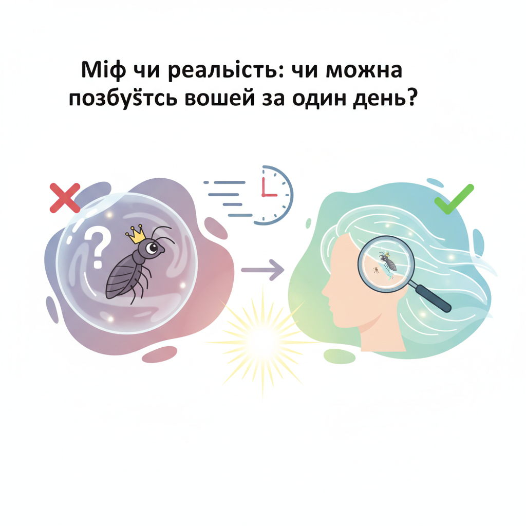 Міф чи реальність: чи можна позбутися вошей за один день?