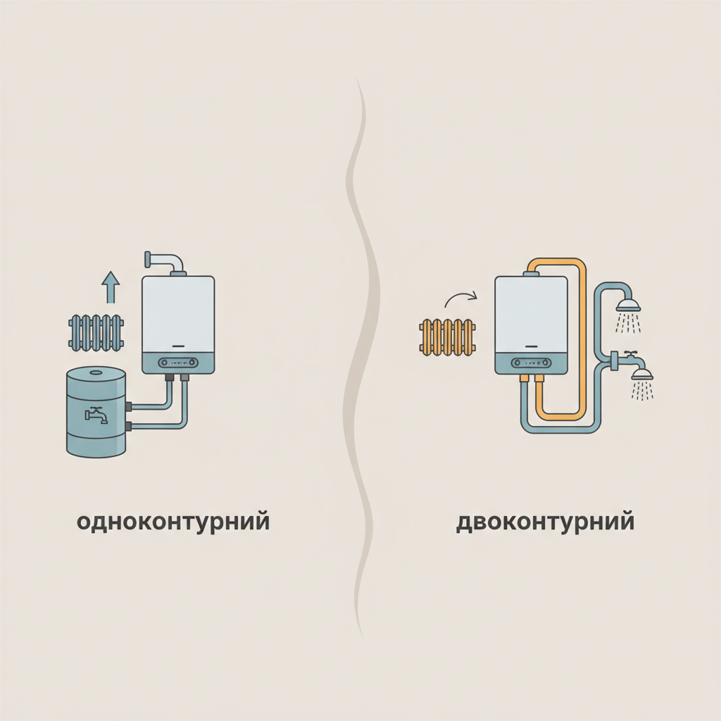 Вибираємо тип котла: одноконтурний чи двоконтурний?